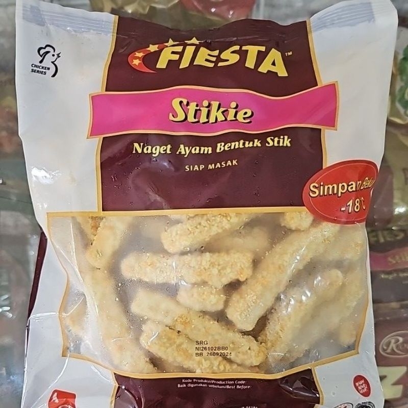 

Fiesta Nugget ayam bentuk stik 500g