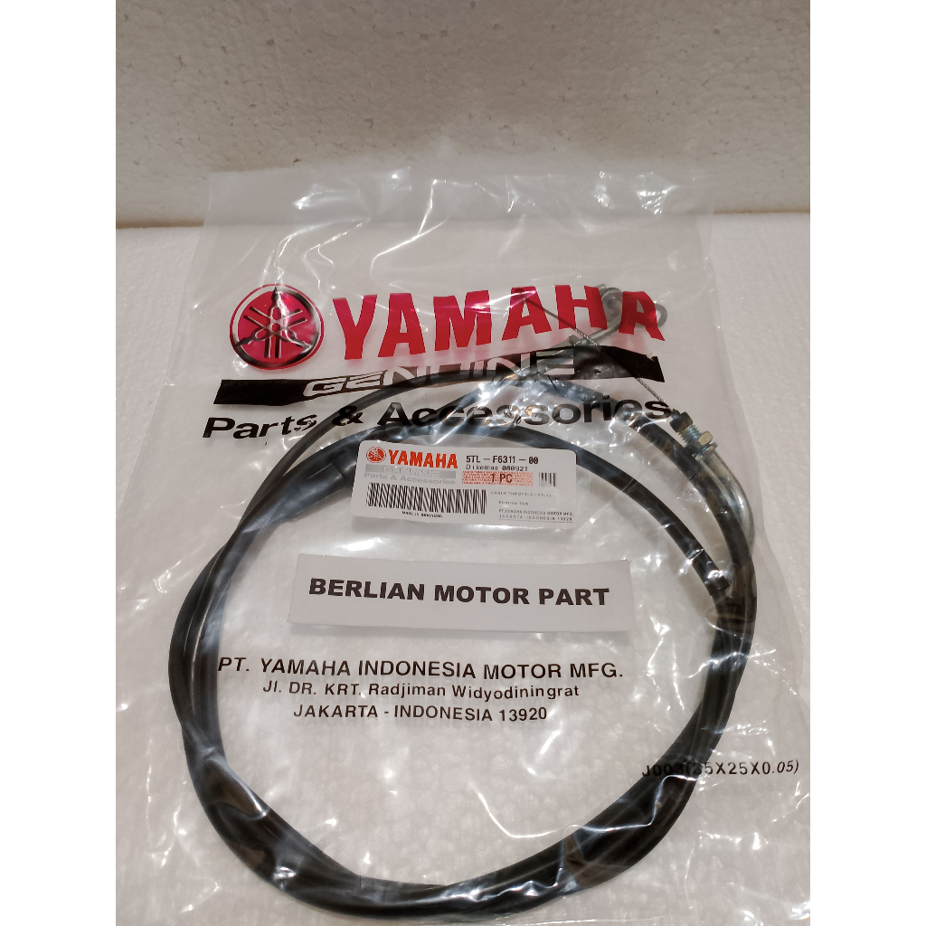 KABEL GAS 5TL/KABEL GAS MIO KARBU/MIO SOUL/MIO SOUL LAMA/MIO SPORTY