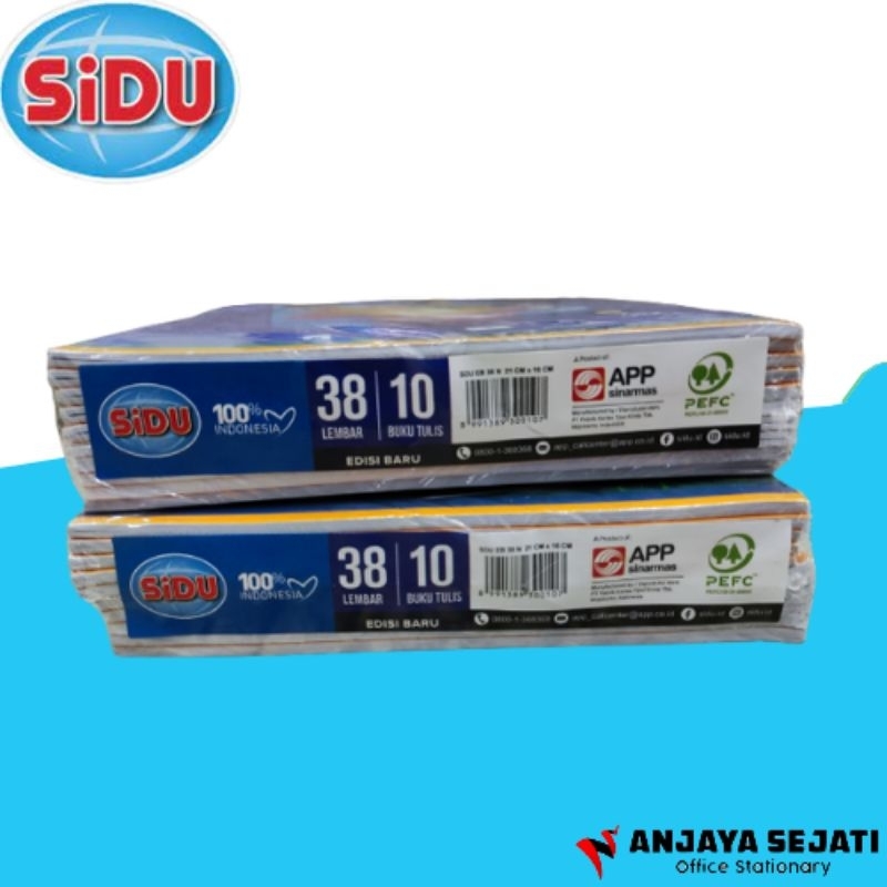 

Buku Tulis Sidu 38 Lembar | Perpack