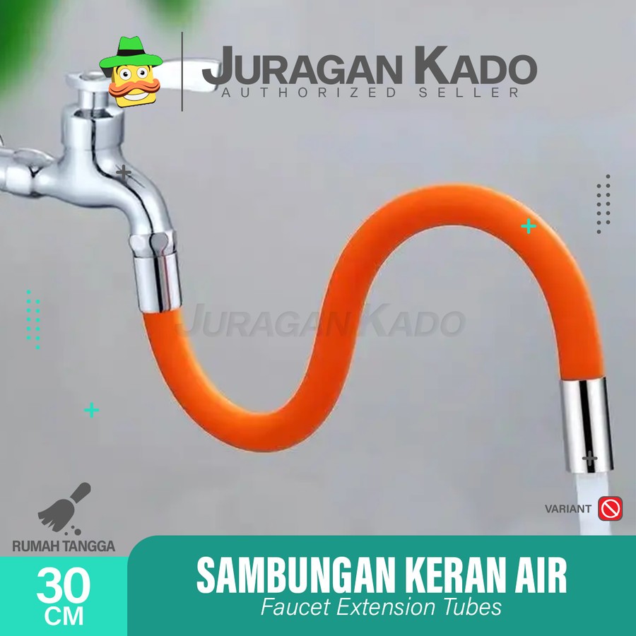 Sambungan Ekstensi Kran Air Cuci Piring Wastafel Fleksibel 20 Cm — 8