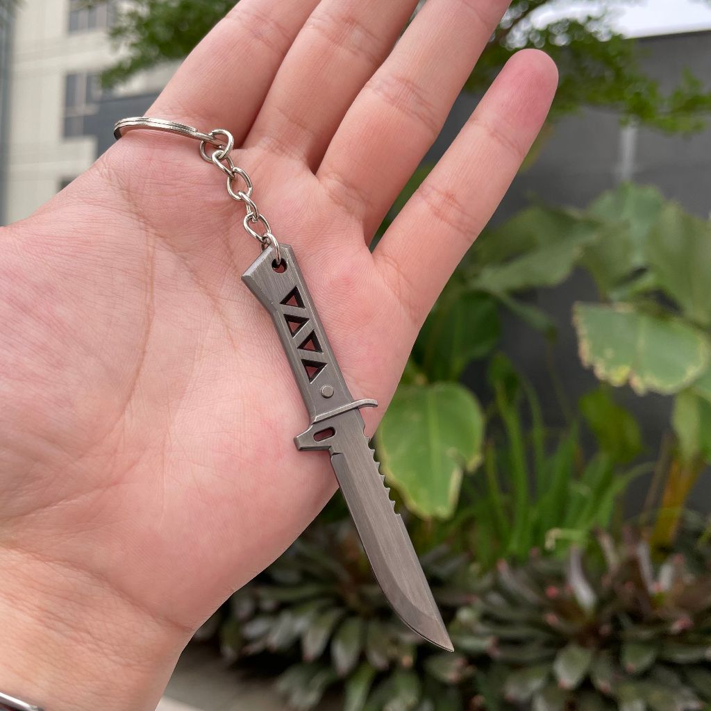GANTUNGAN KUNCI VALORANT PISAU XENOHUNTER | XENOHUNTER KNIFE KEYCHAIN