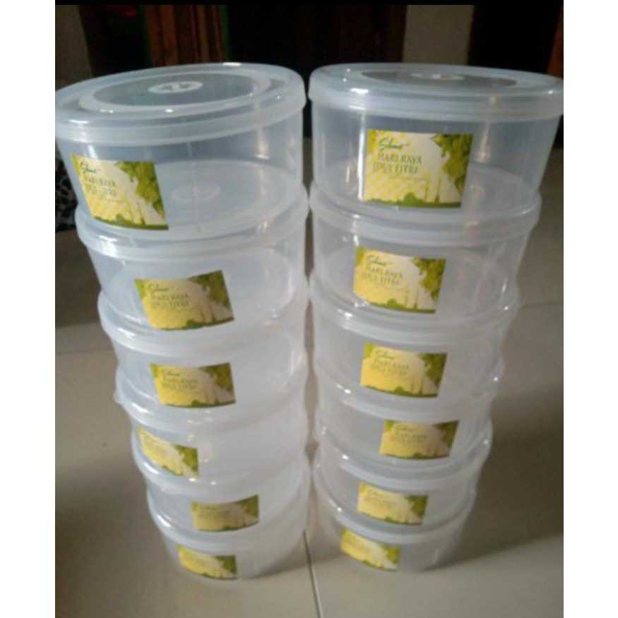 toples kue kering nastar plastik 500 gram-toples lebaran