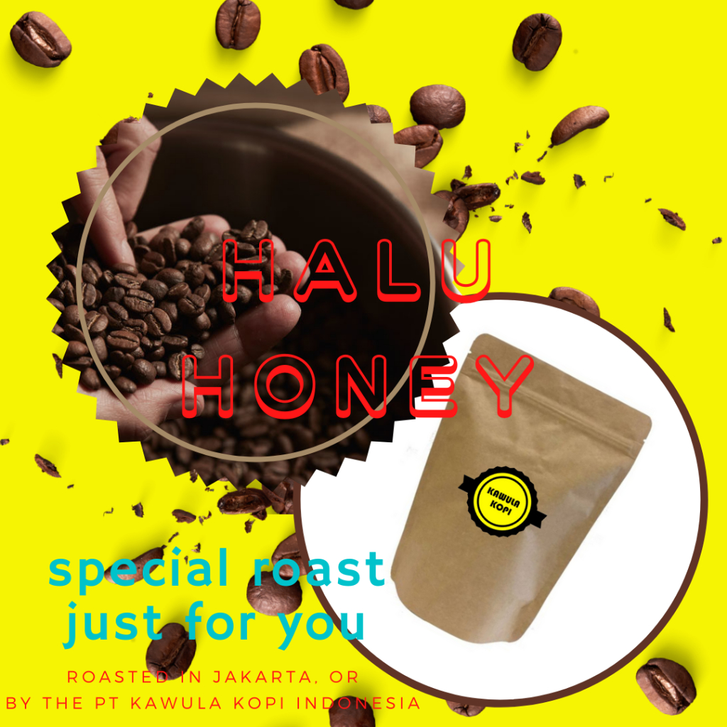 

1kg arabica gunung halu honey