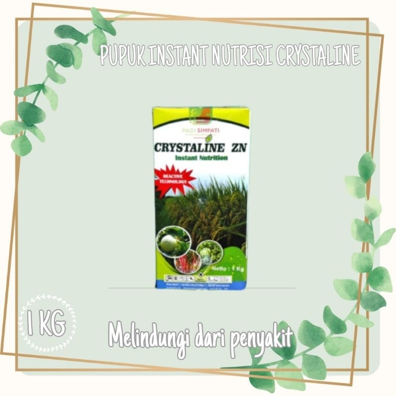 Pupuk Instant Nutrition Nutrisi CRYSTALINE ZN 1KG