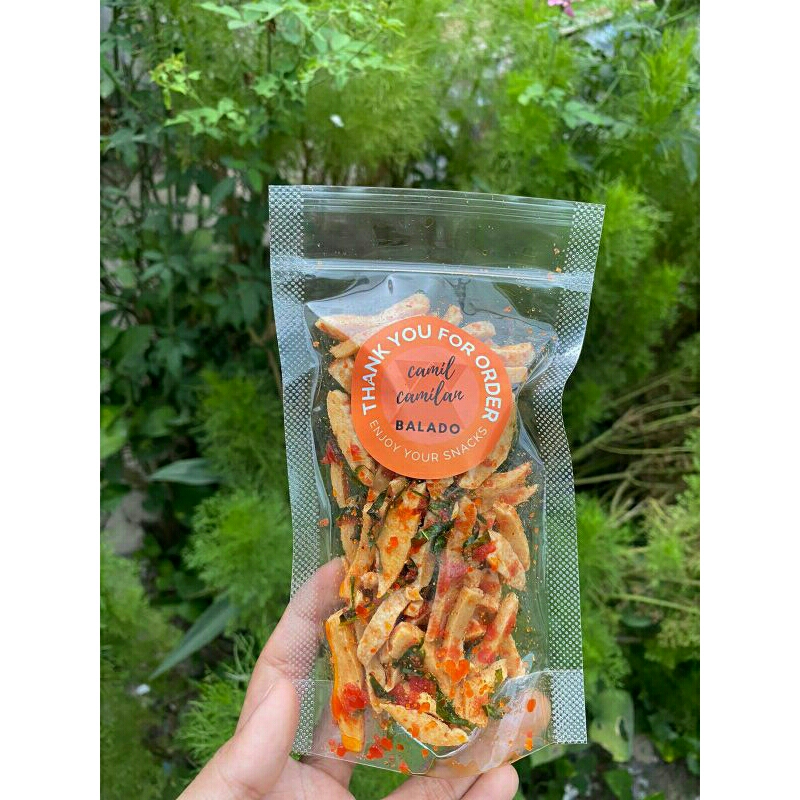 

basreng daun jeruk balado