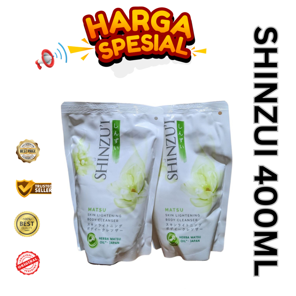 Shinzui Sabun Mandi Cair 400ML Bodywash - Matsu