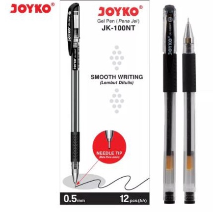 

➞✸✿ PULPEN / PEN GEL JOYKO JK 100 - JK-100 NT [LUSIN-12 PCS]