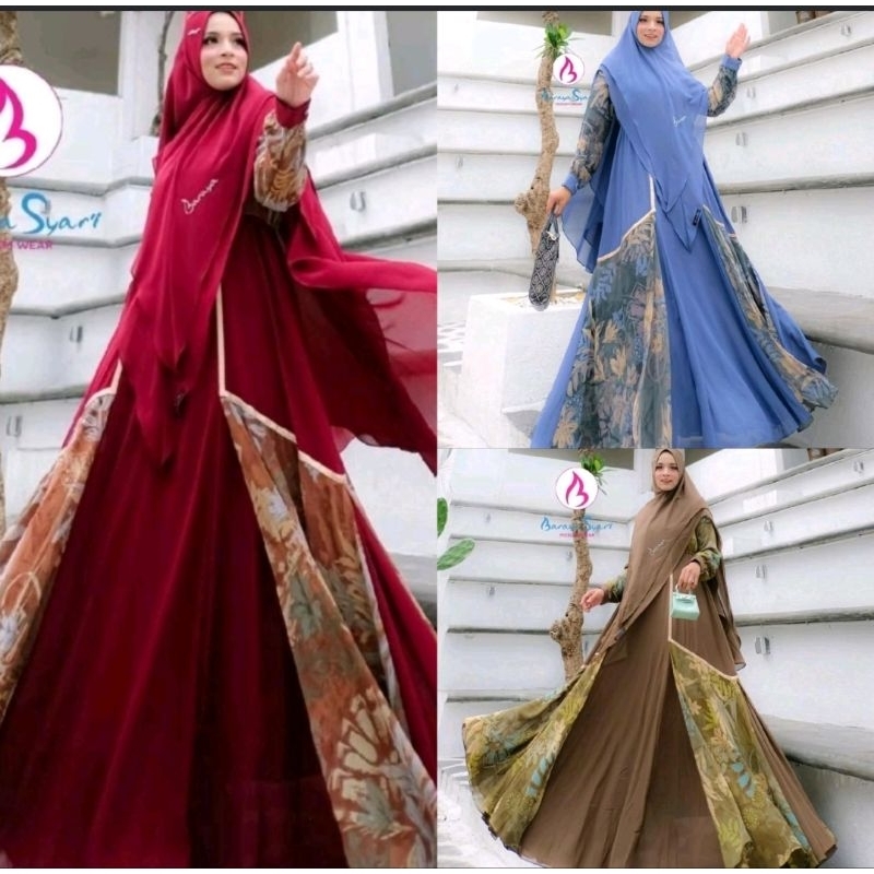 CANTIK FS Gamis SYARI KUMPULAN BARAYA