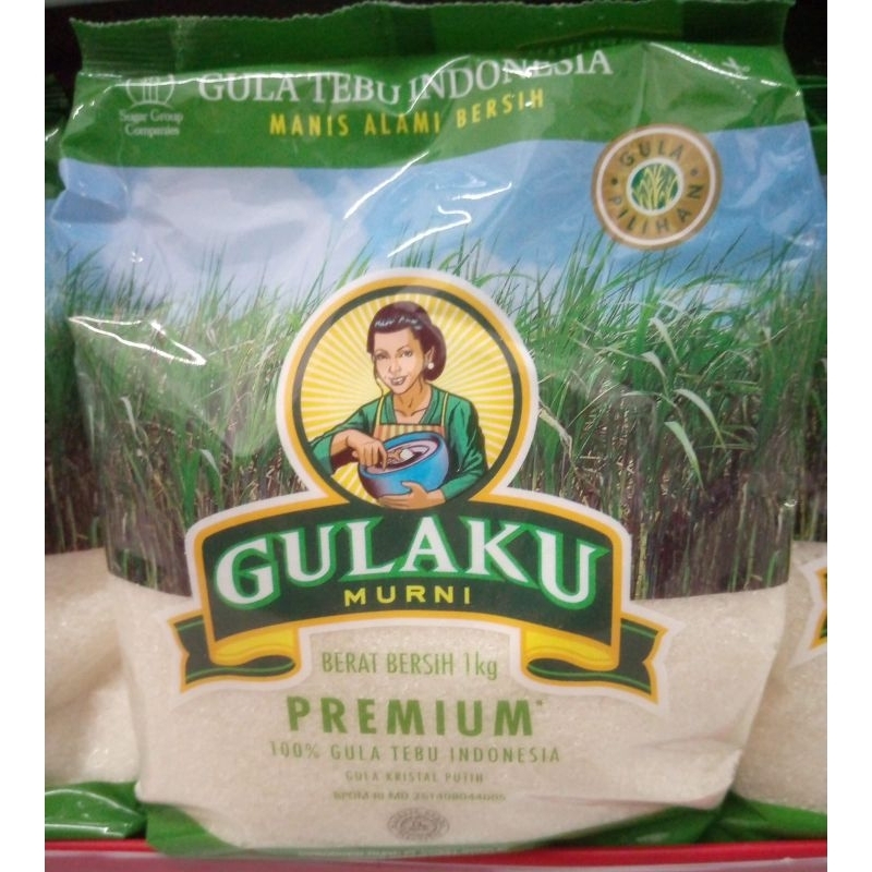 

gulaku 1kg / gula putih premium 1kg / gula tebu murni