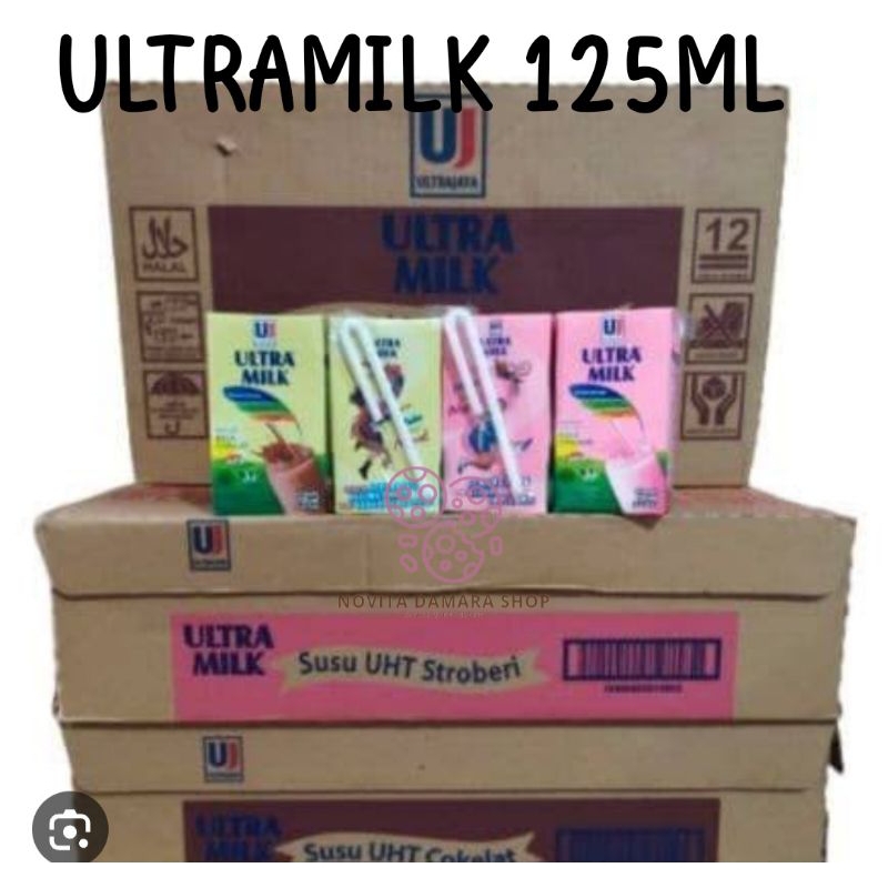 

ULTRAMILK 125 ML 1KARTON ISI 40PCS