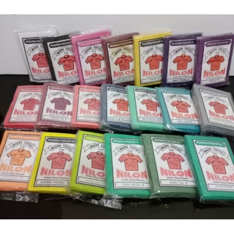 wantek pewarna baju nilon warnai baju ualng /ganti warna baju