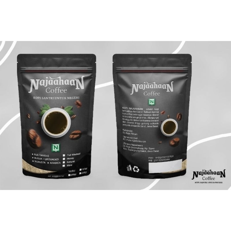 

Kopi Robusta Garut (Fullwashed )Kopi Najaahaan kopi santri untuk negri