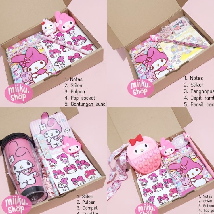 

BIRTHDAY GIFT HAMPERS SANRIO KARAKTER MELODY