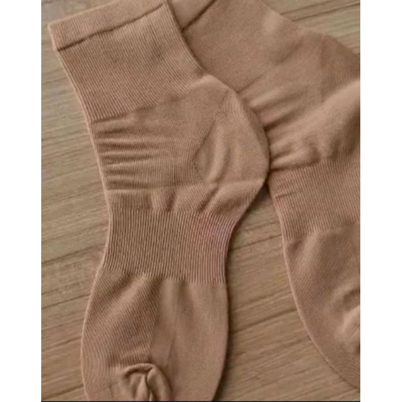 aulora socks women beige kaos kaki kesehatan