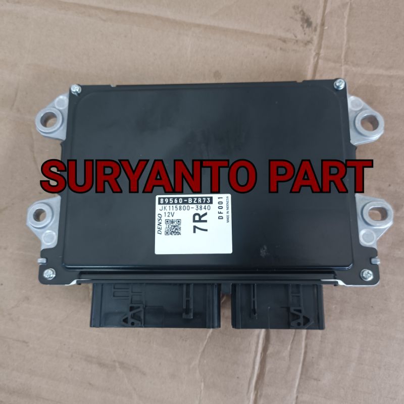 Ecu Komputer Computer Control Engine Toyota Calya Sigra 89560-BZR73 Asli Original