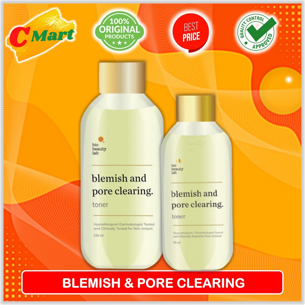 Bio Beauty Lab Blemish & Pore Clearing Toner 75ml & 150ml - Pembersih Pori Pori - Skincare - CMart