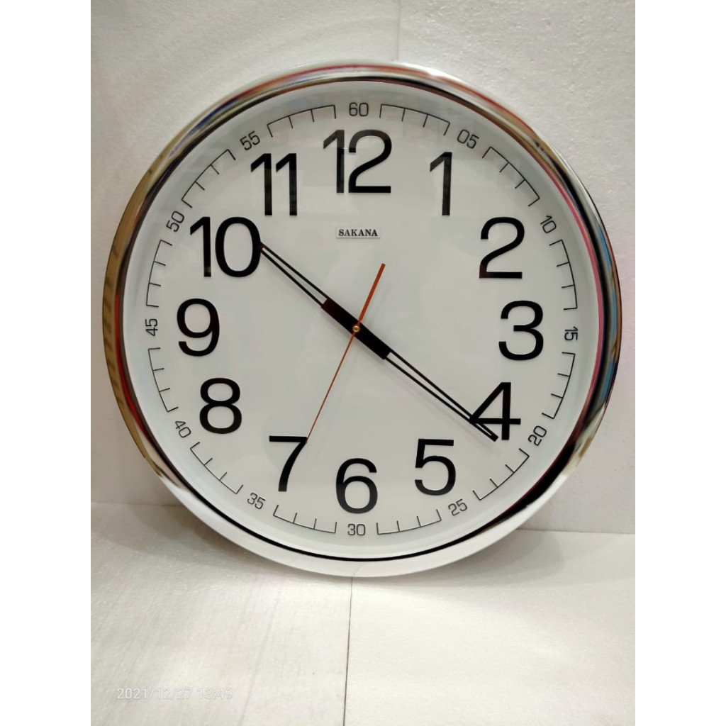 TokoDuaCici jam dinding sakana besar 715 UKURAN 50cm