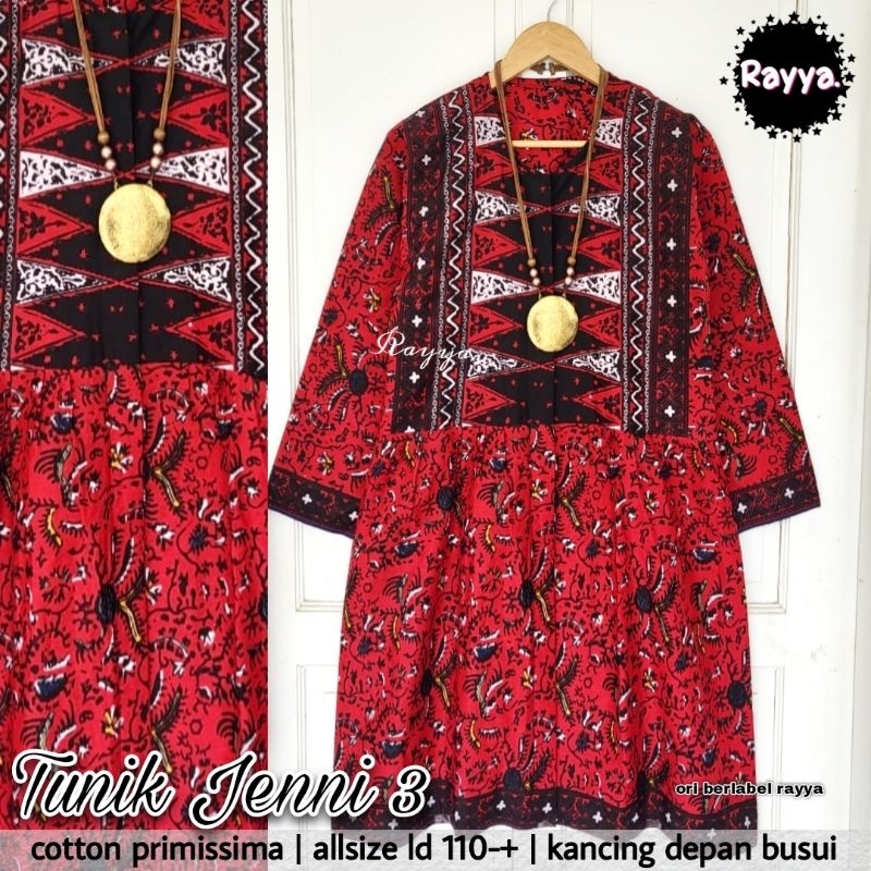 Tunik jenni 3 original rayya batik