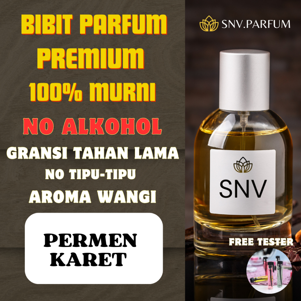 PERMEN KARET PARFUME WANGI BISA UNTUK PRIA WANITA ANAK ANAK PARFUME TAHAN LAMA