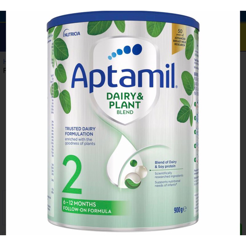 Aptamil Dairy & Plant Stage 2 900g