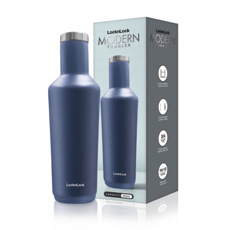 Lock n Lock Modern Tumbler 500ml LHC4343 Mirip Corkcicle