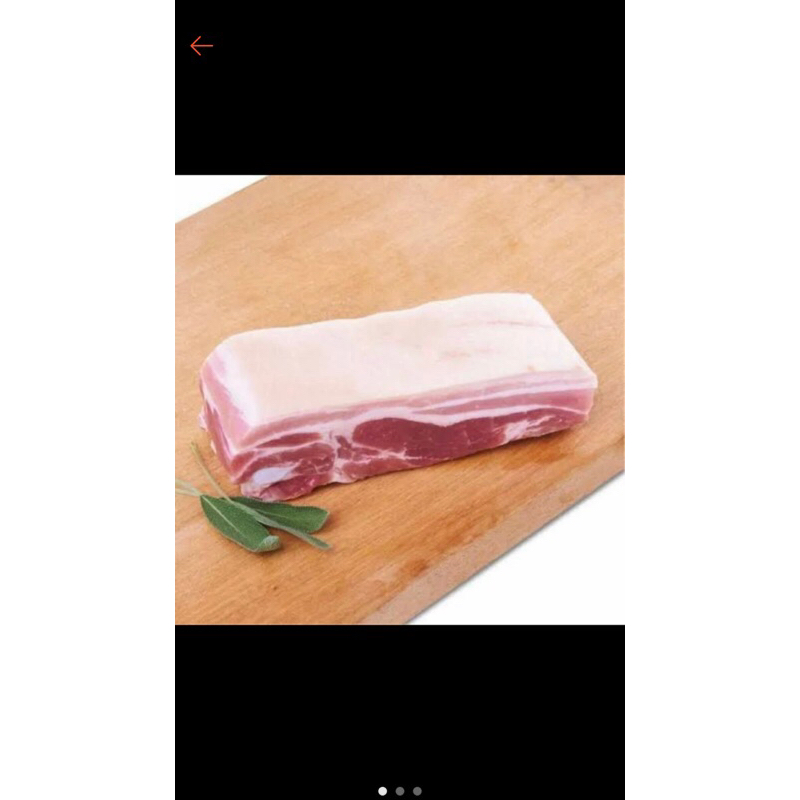 

samchen babi/ porkbelly 500gr