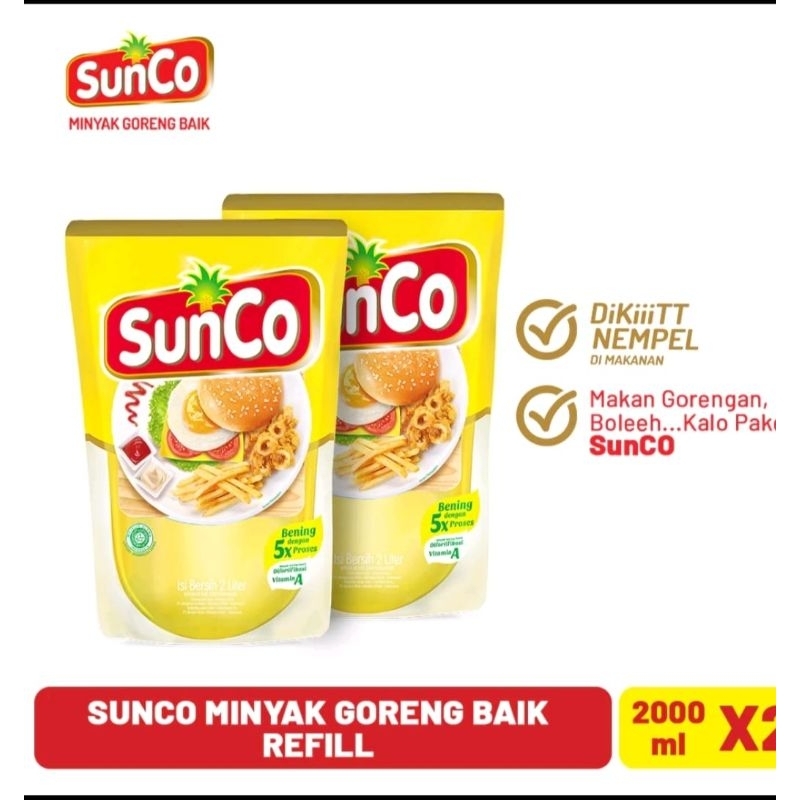 

minyak goreng sunco refill 2liter