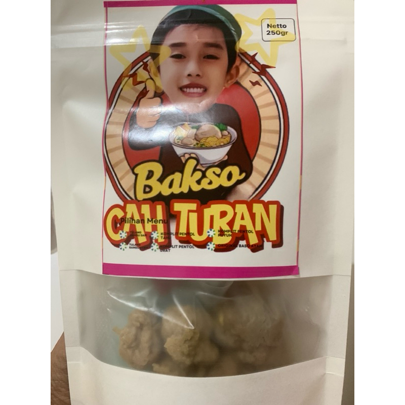 

Bakso Cah tuban Pentol Tulang Rangu Sapi