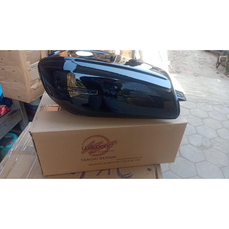 tangki gl 100 pres pabrik bahan super tebal willwood Hitam Tebal Berkuailtas