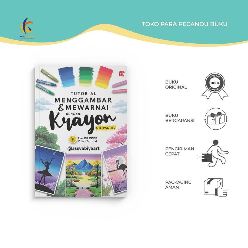 

Buku Tutorial Menggambar & Mewarnai Dengan Krayon - Buku Kaluku