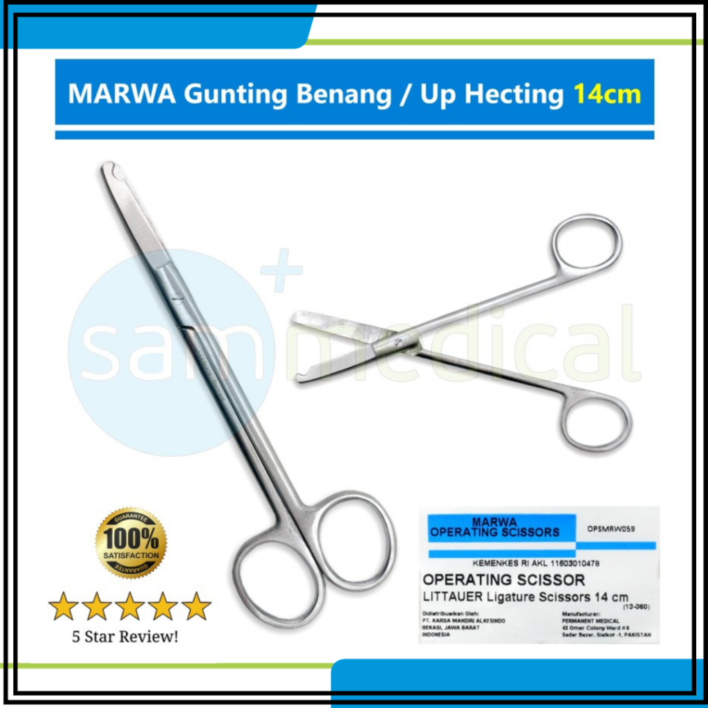 MARWA Gunting Benang / Up Hecting 14cm