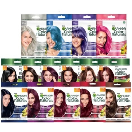 Garnier [SACHET] Garnier Color Naturals Ultra Color Pewarna Rambut/ Cat Rambut/ Pewarna Rambut