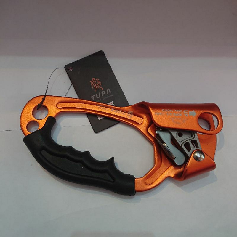 Ascender tupa jumar not descender croll karmantel safety work climbing outdoors outbound down