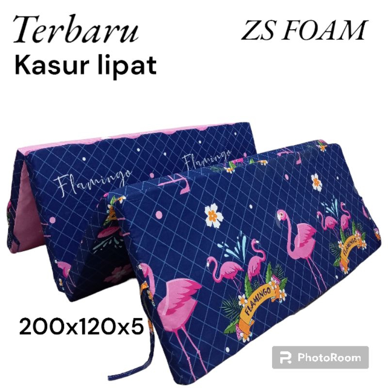 Kasur Lipat Lantai Quality Premium super awet ukuran 200x120x5