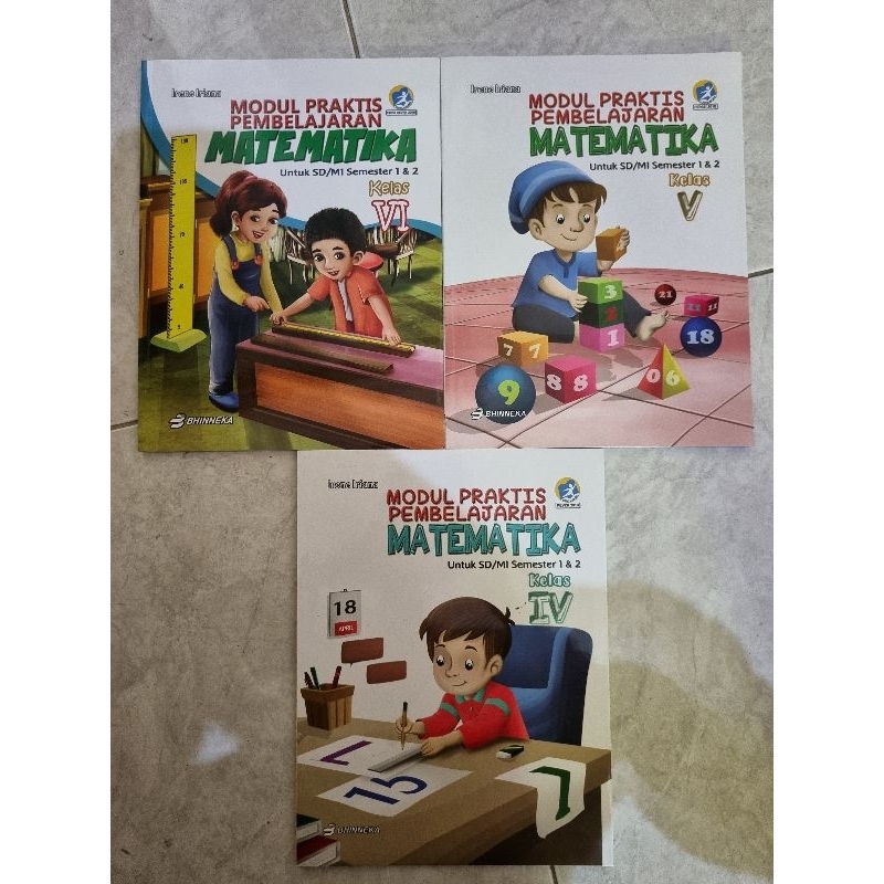 

Soal-soal Matematika Modul Praktis Pembelajaran Matematika SD/MI Kelas. 4,,5 dan 6