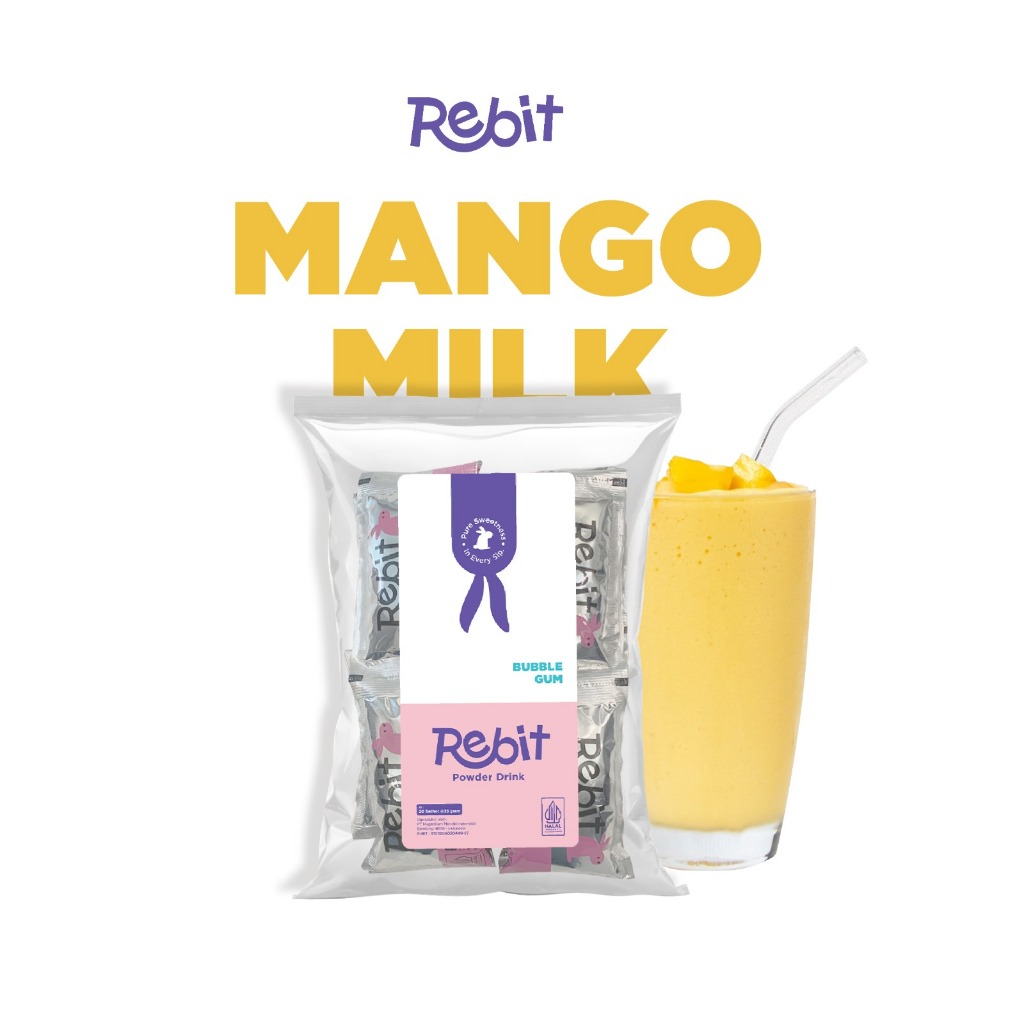 

REBIT MANGO MILK (20 Sachet/Pack)