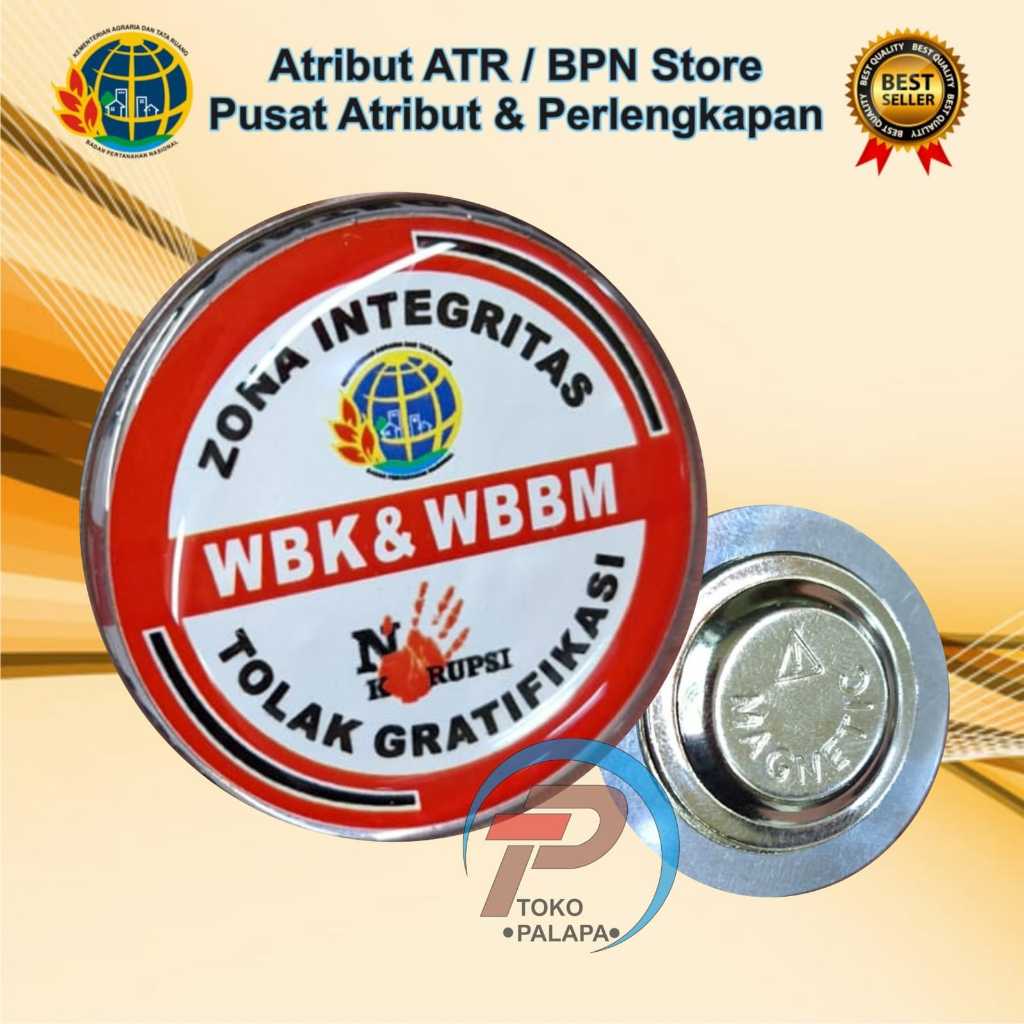 PIN ZI  WBK & WBBM ATR / BPN ( MERAH )