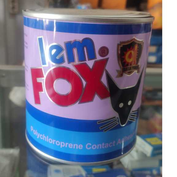 Lem Fox Biru 600gr / Lem Fox Kaleng Biru 600 gr