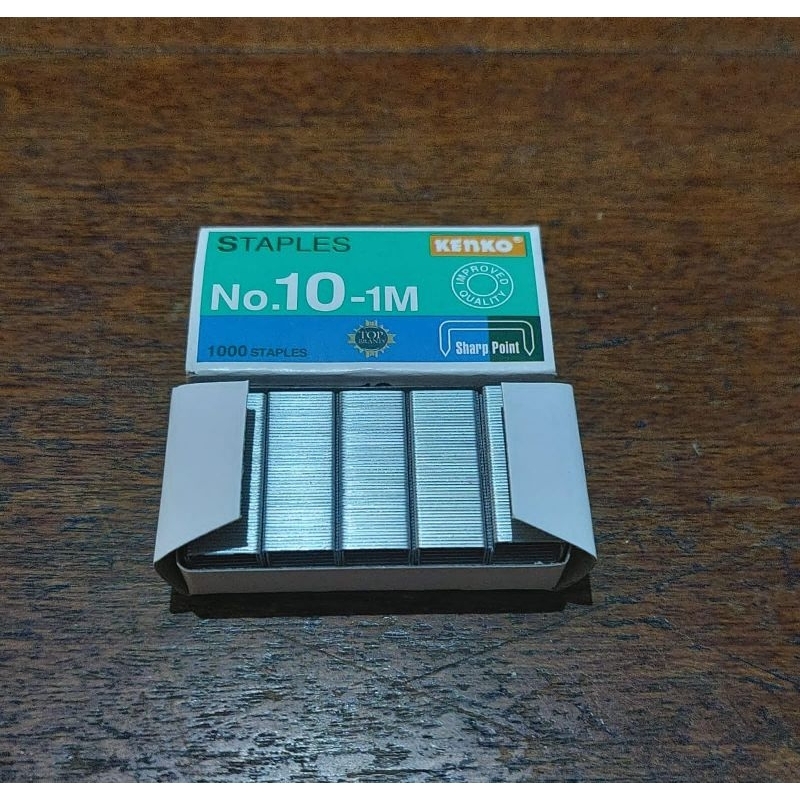 

[1PCS] STAPLES NO.10-1M KENKO / ISI KLIP NO 10 KENKO / ISI HEKTER NO.10