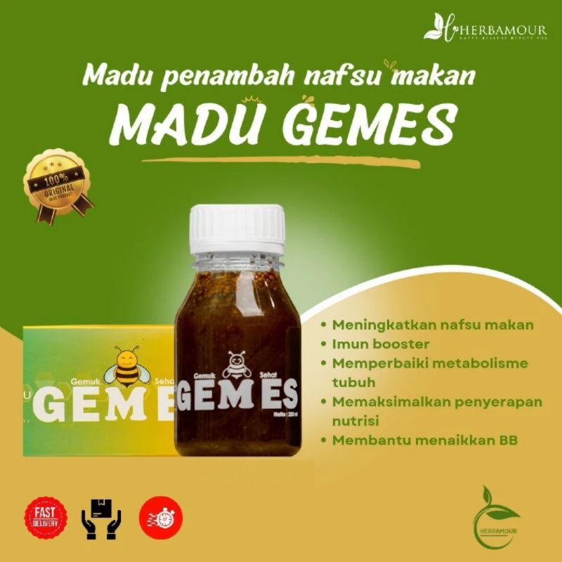 

MADU GEMES (GEMUK SEHAT) || PENAMBAH NAFSU MAKAN || PENAMBAH BERAT BADAN