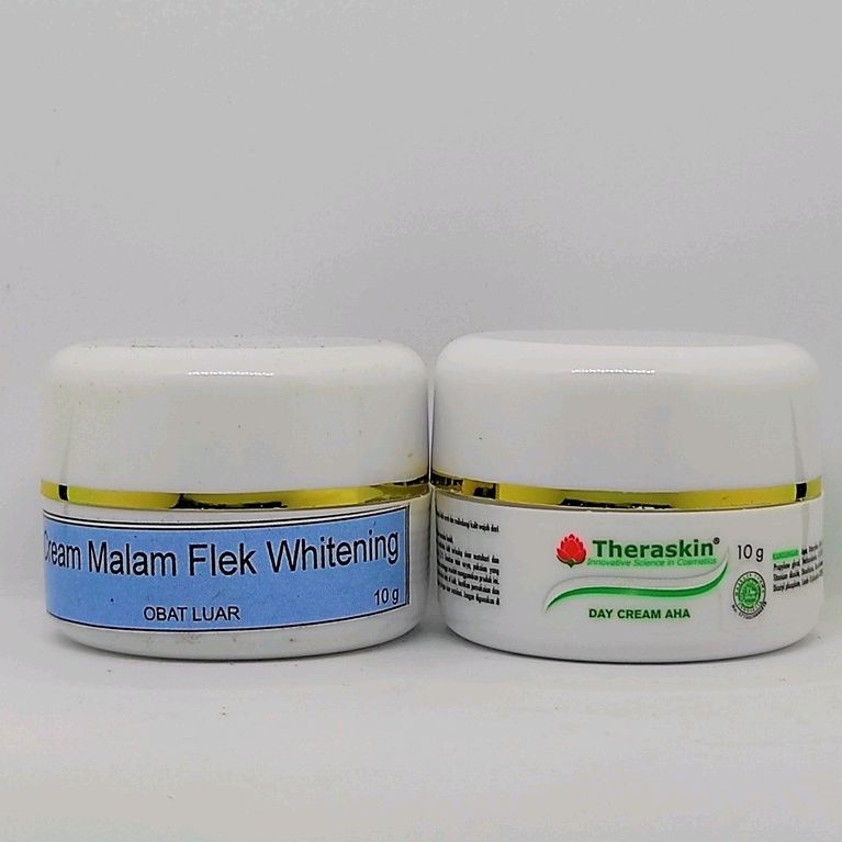 CREAM SIANG DAN MALAM THERASKIN FLEK TIPIS / FLEK WHITENING