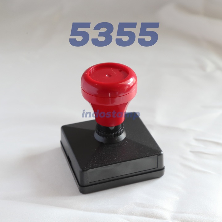 

gagang stempel 5355 flash stamp kotak 53mm 55mm otomatis original indostamp