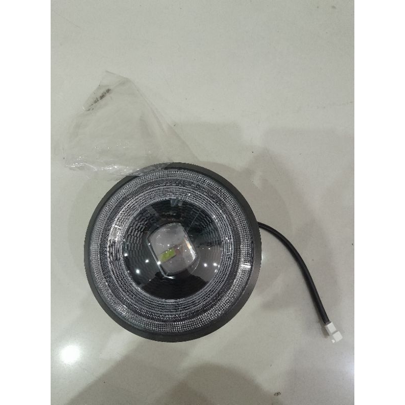 LAMPU DEPAN UNTUK SEPEDA LISTRIK GODA 140D MONKEY/147B SUNNY 48V BARANG ORI PABRIK