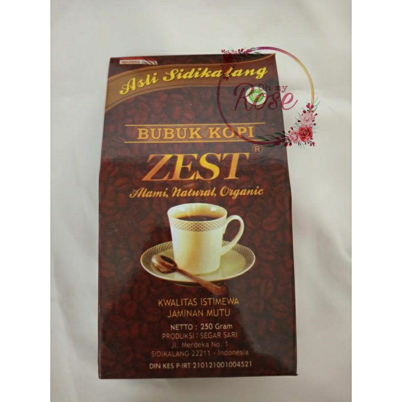 

KOPI BUBUK ASLI SIDIKALANG ZEST ROBUSTA 250GR