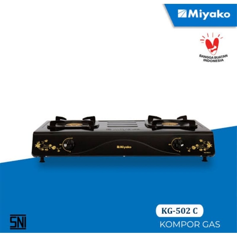 KOMPOR 2 TUNGKU MIYAKO KG502C KOMPOR MIYAKO 2TUNGKU
