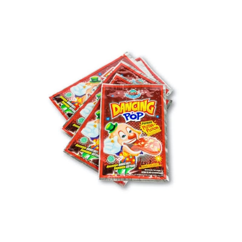 

PERMEN DANCING POP PLETAK PLETOK NETTO 5 GR X 5 PCS