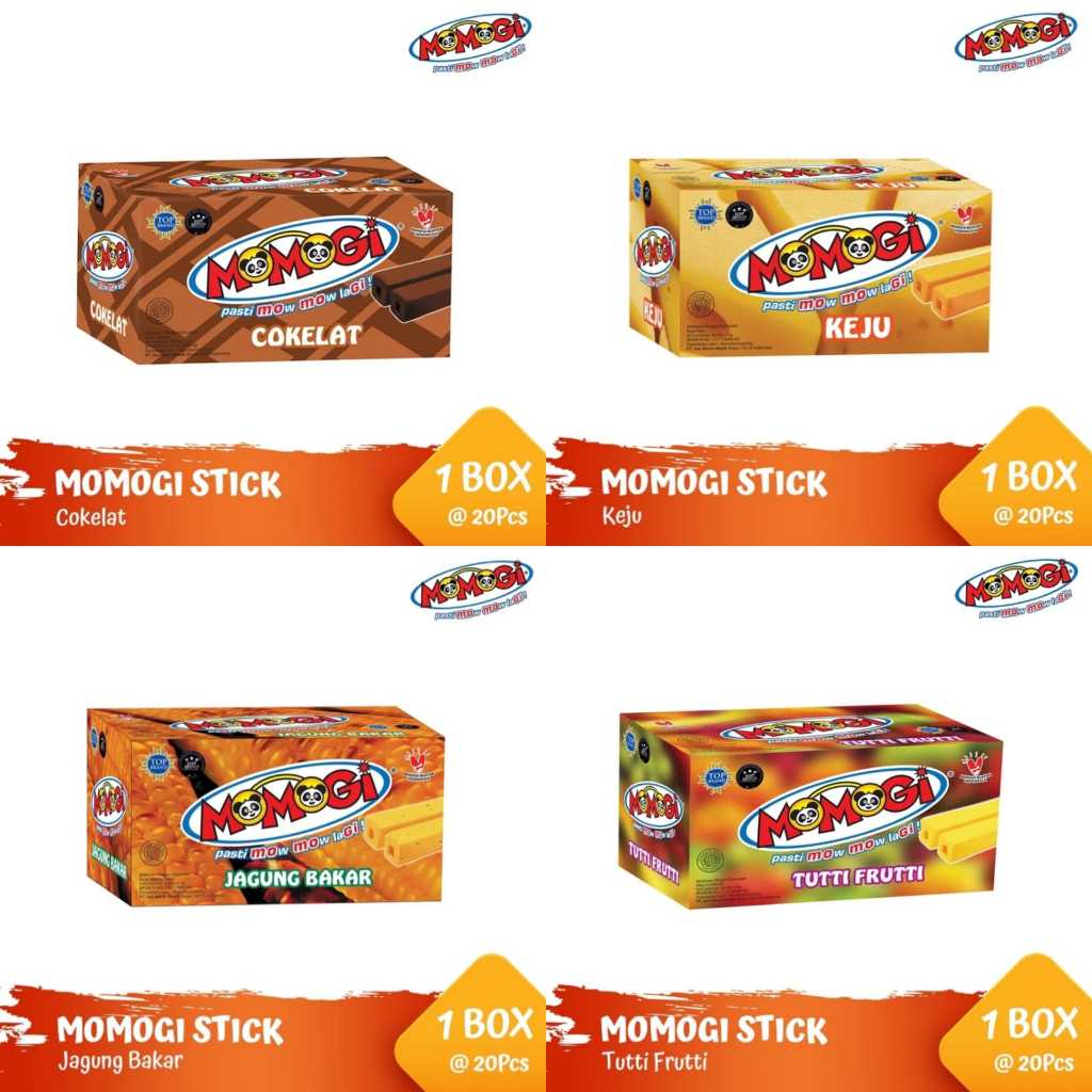 

Momogi 1 Box isi 20 pcs @5gr