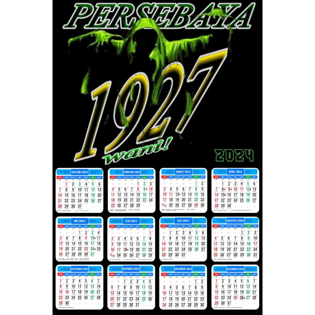 

BIBAH SHOPPING KALENDER TERBARU 2024 MOTIF BOLA PERSIBAYA