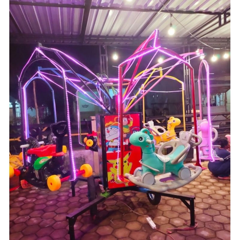 KOMEDI PUTAR GANTUNG|Mainan Pasar Malam| Mainan Rental Usaha