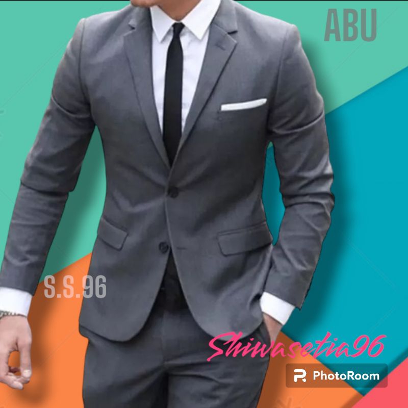 Jas Nikah Formal Pria/ Blazer Pria/ Jas Wisuda / Atasan Jas Pria Slimfit